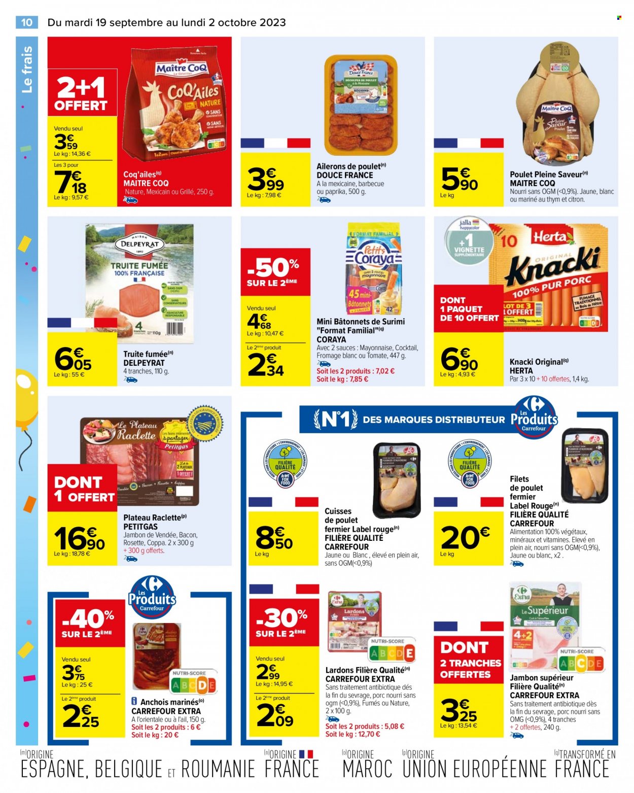 Catalogue Carrefour Hypermarchés - 19/09/2023 - 02/10/2023. Page 12