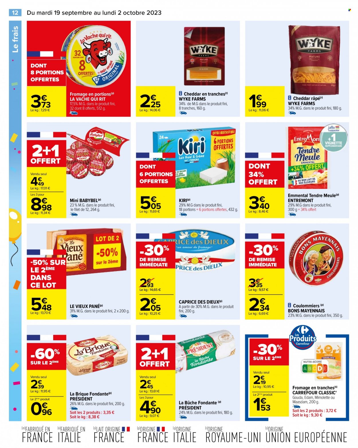 Catalogue Carrefour Hypermarchés - 19/09/2023 - 02/10/2023. Page 14