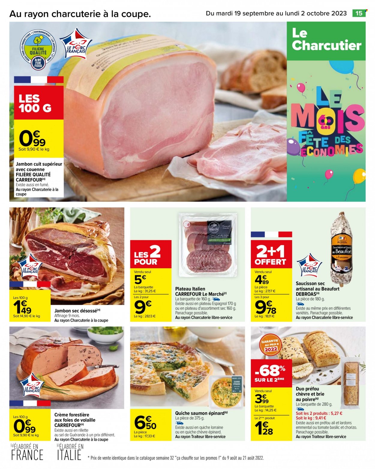 Catalogue Carrefour Hypermarchés - 19/09/2023 - 02/10/2023. Page 17