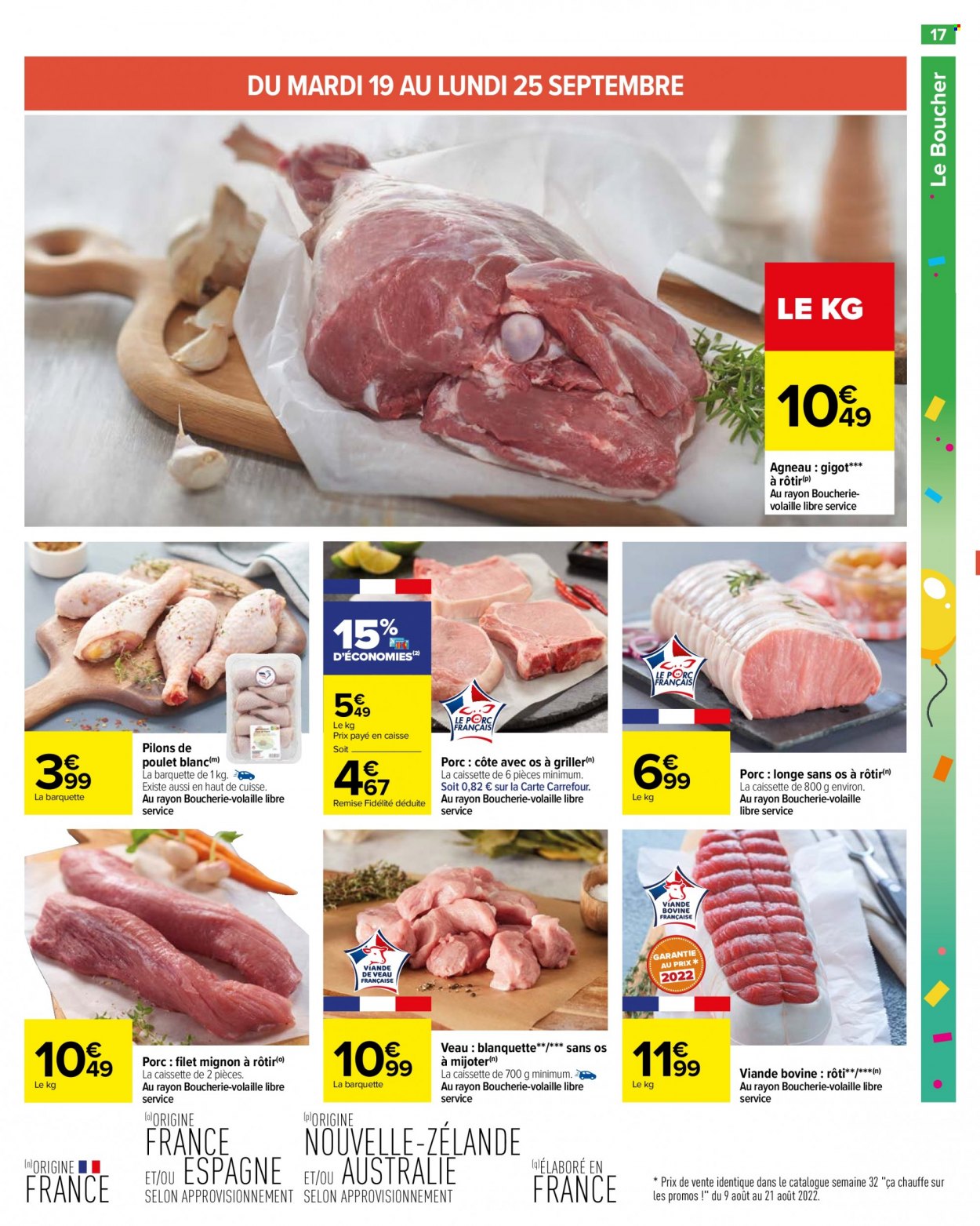 Catalogue Carrefour Hypermarchés - 19/09/2023 - 02/10/2023. Page 19