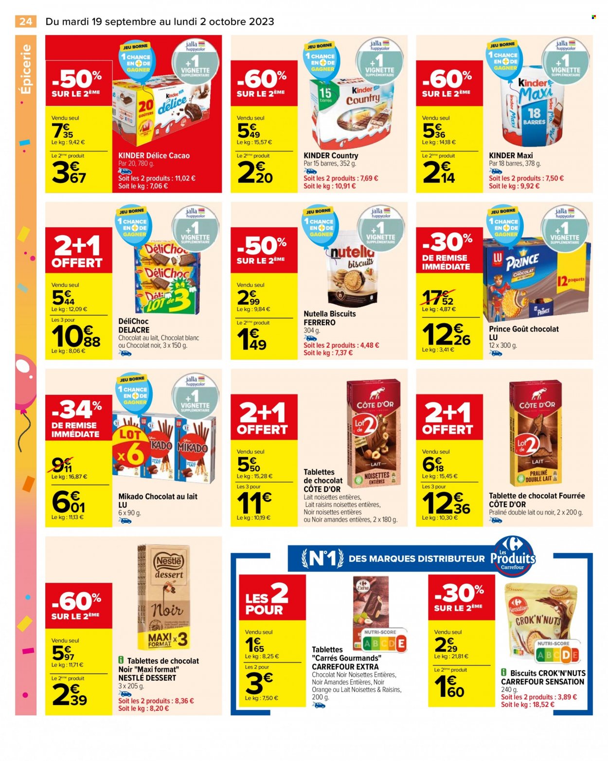 Catalogue Carrefour Hypermarchés - 19/09/2023 - 02/10/2023. Page 26
