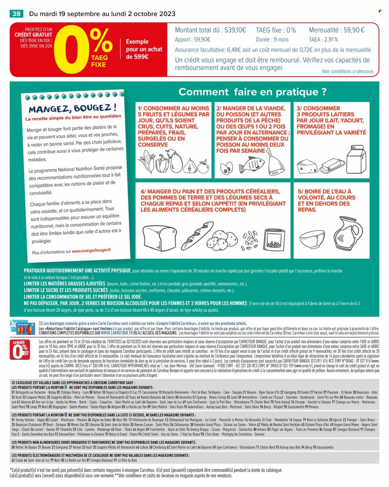 Catalogue Carrefour Hypermarchés - 19/09/2023 - 02/10/2023. Page 40