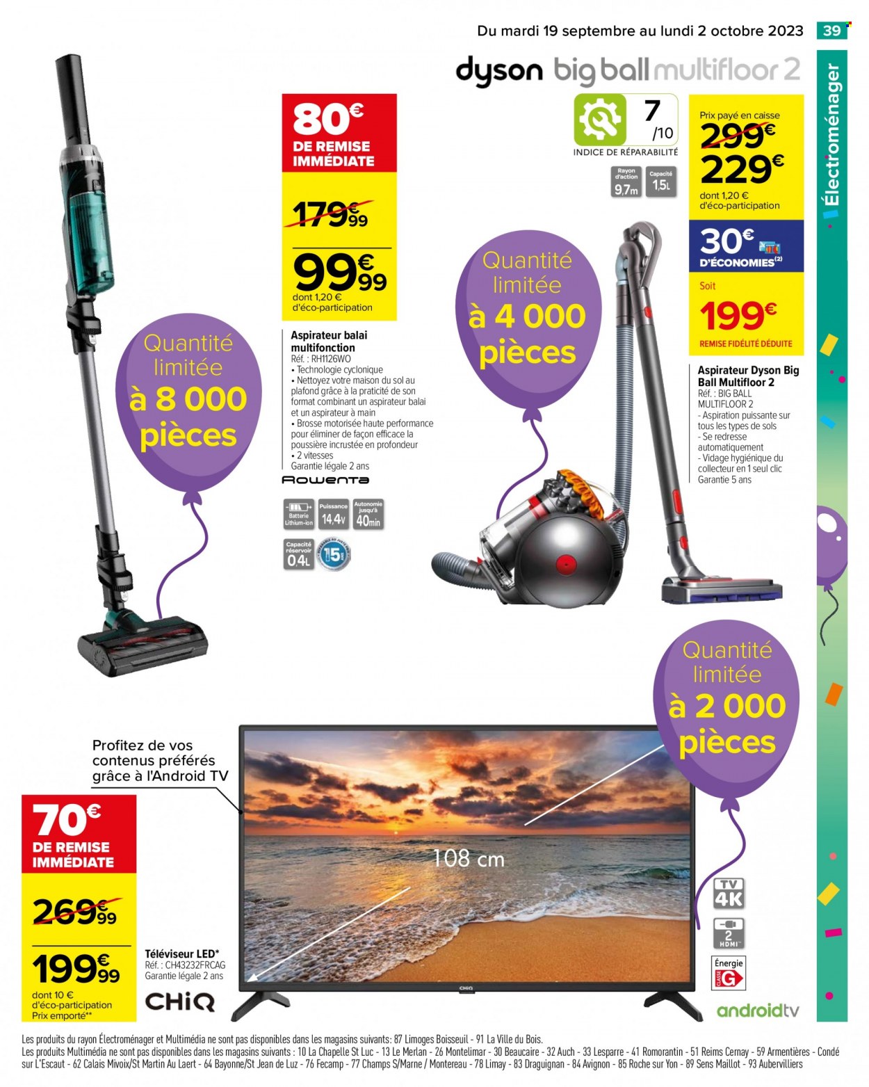 Catalogue Carrefour Hypermarchés - 19/09/2023 - 02/10/2023. Page 41