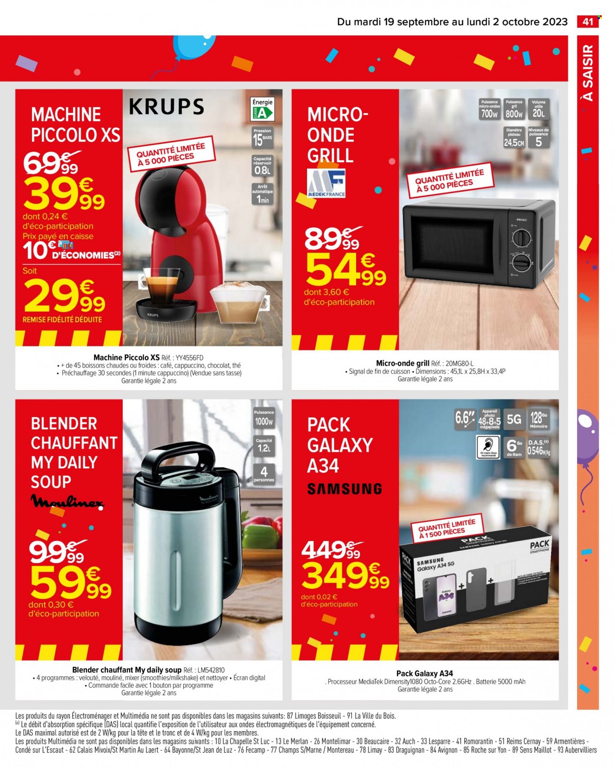 Catalogue Carrefour Hypermarchés - 19/09/2023 - 02/10/2023. Page 43
