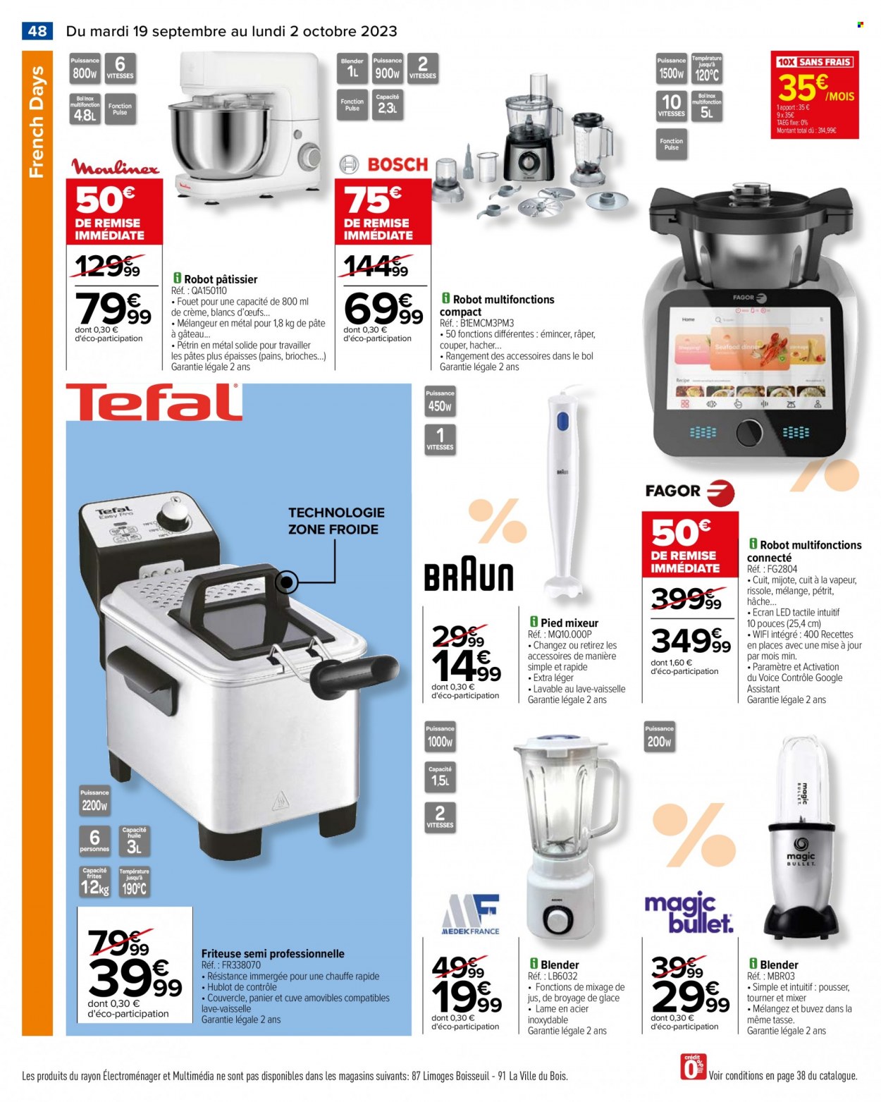 Catalogue Carrefour Hypermarchés - 19/09/2023 - 02/10/2023. Page 50