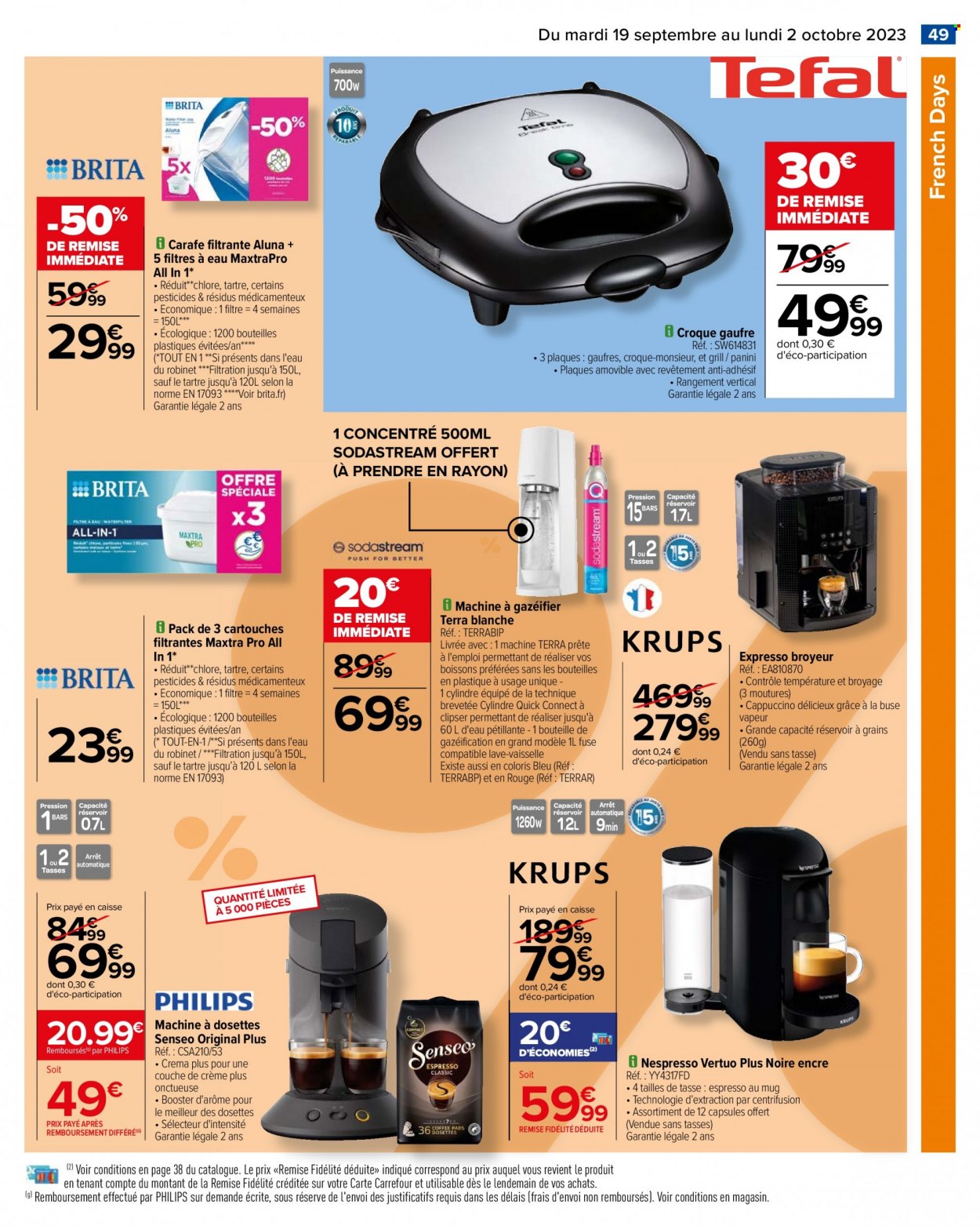 Catalogue Carrefour Hypermarchés - 19/09/2023 - 02/10/2023. Page 51