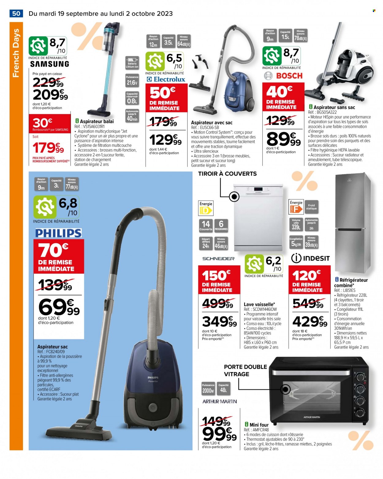 Catalogue Carrefour Hypermarchés - 19/09/2023 - 02/10/2023. Page 52