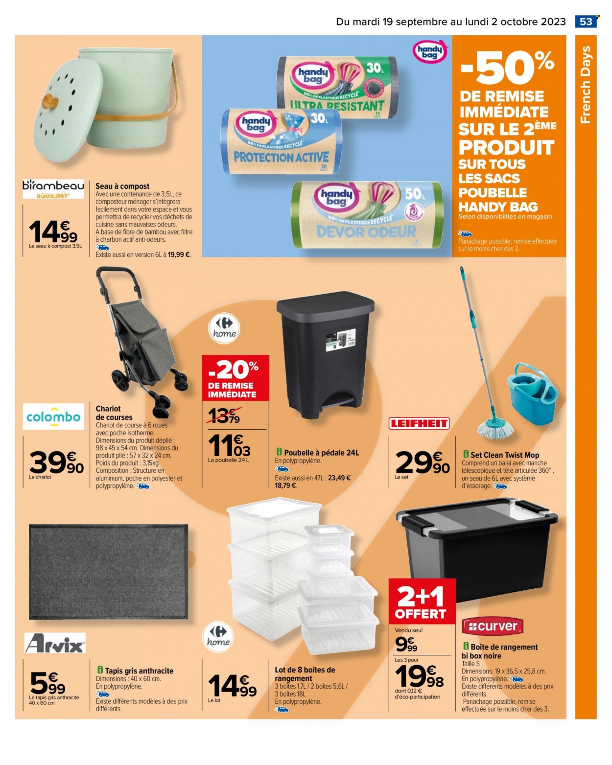 Catalogue Carrefour Hypermarchés - 19/09/2023 - 02/10/2023. Page 55