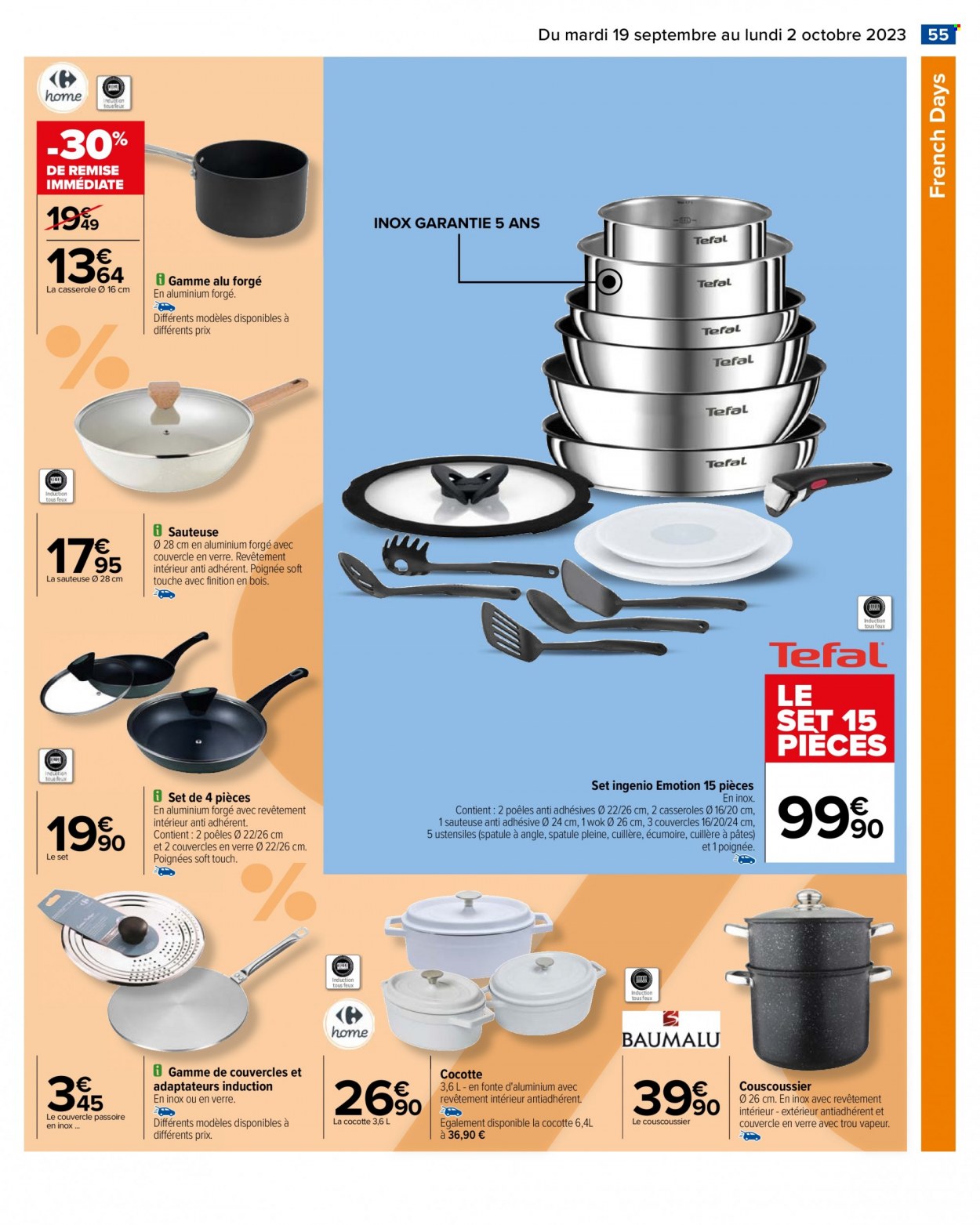 Catalogue Carrefour Hypermarchés - 19/09/2023 - 02/10/2023. Page 57