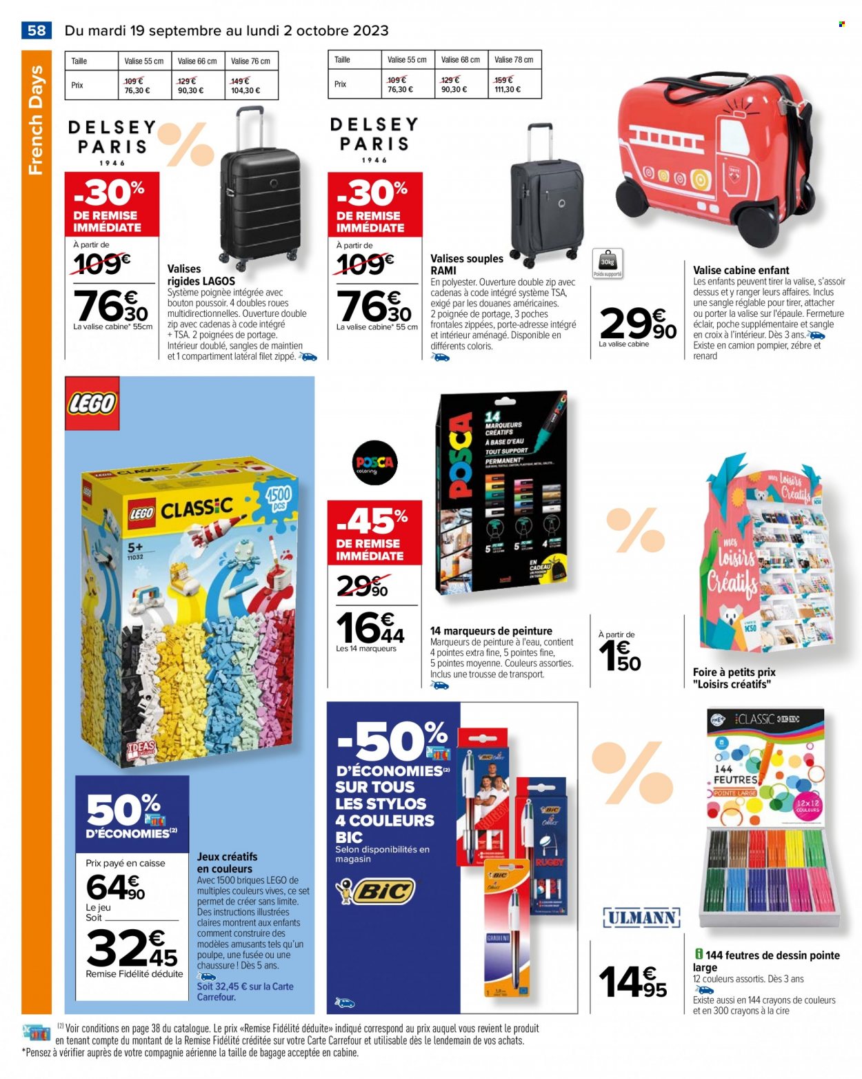Catalogue Carrefour Hypermarchés - 19/09/2023 - 02/10/2023. Page 60