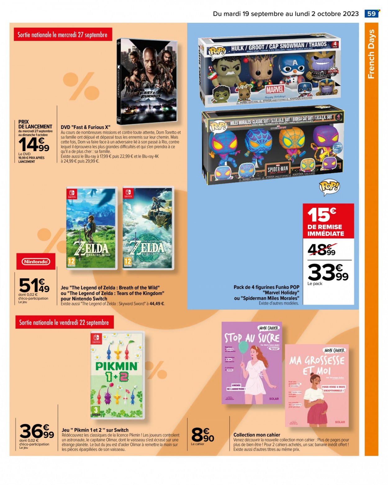 Catalogue Carrefour Hypermarchés - 19/09/2023 - 02/10/2023. Page 61