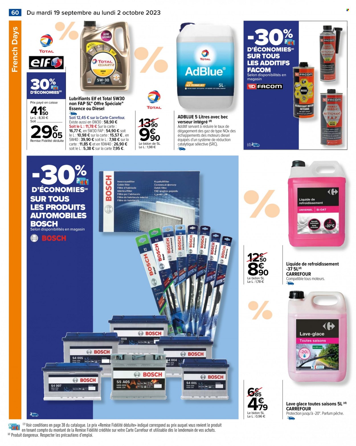 Catalogue Carrefour Hypermarchés - 19/09/2023 - 02/10/2023. Page 62
