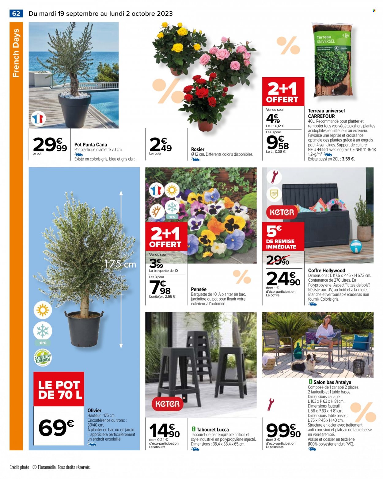 Catalogue Carrefour Hypermarchés - 19/09/2023 - 02/10/2023. Page 64