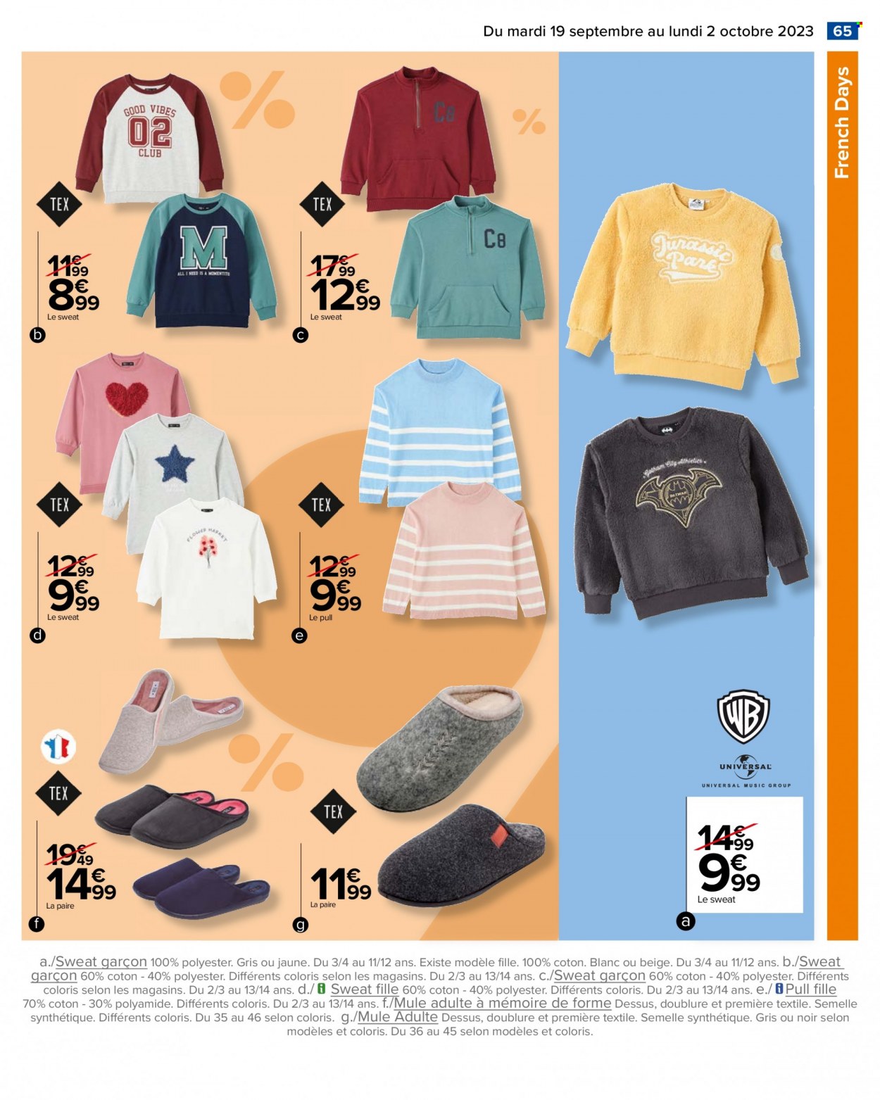 Catalogue Carrefour Hypermarchés - 19/09/2023 - 02/10/2023. Page 67