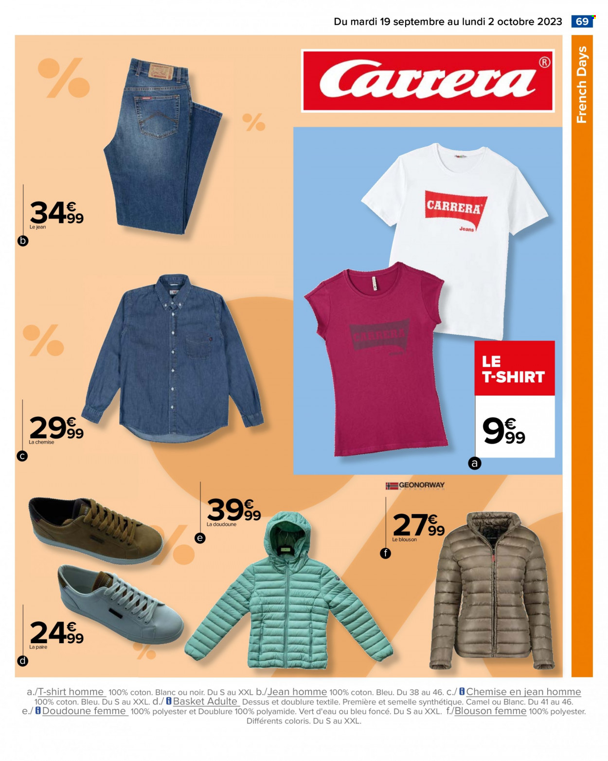 Catalogue Carrefour Hypermarchés - 19/09/2023 - 02/10/2023. Page 71