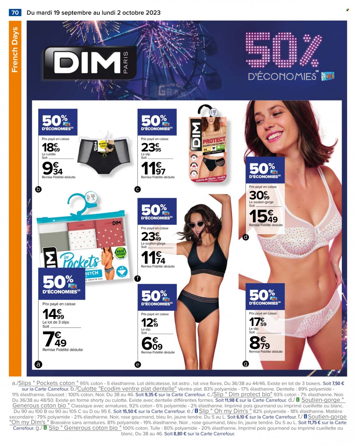 Catalogue Carrefour Hypermarchés - 19/09/2023 - 02/10/2023. Page 72