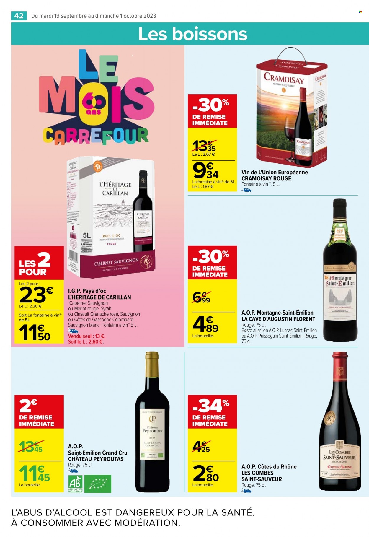 Catalogue Carrefour Market - 19/09/2023 - 01/10/2023. Page 44