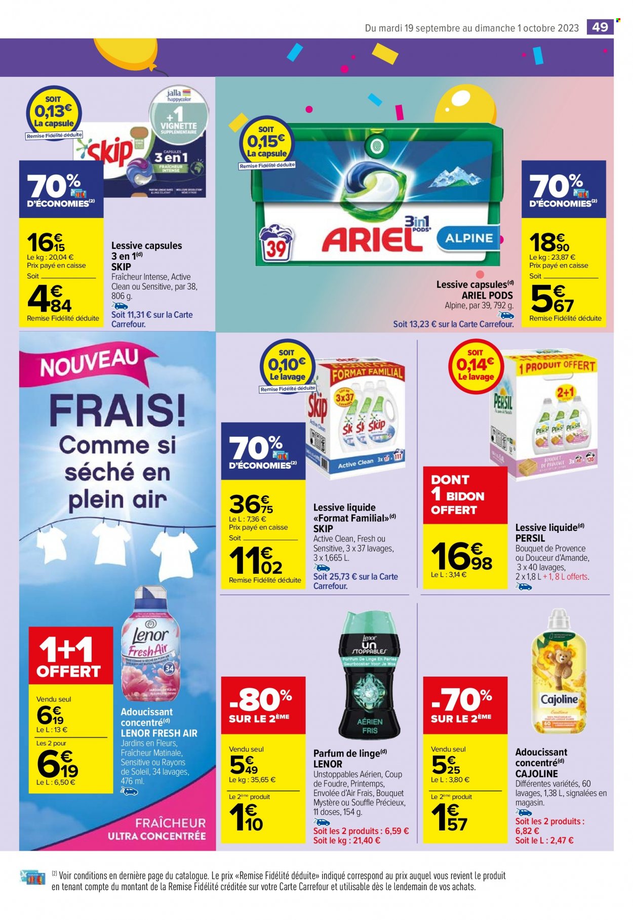 Catalogue Carrefour Market - 19/09/2023 - 01/10/2023. Page 51