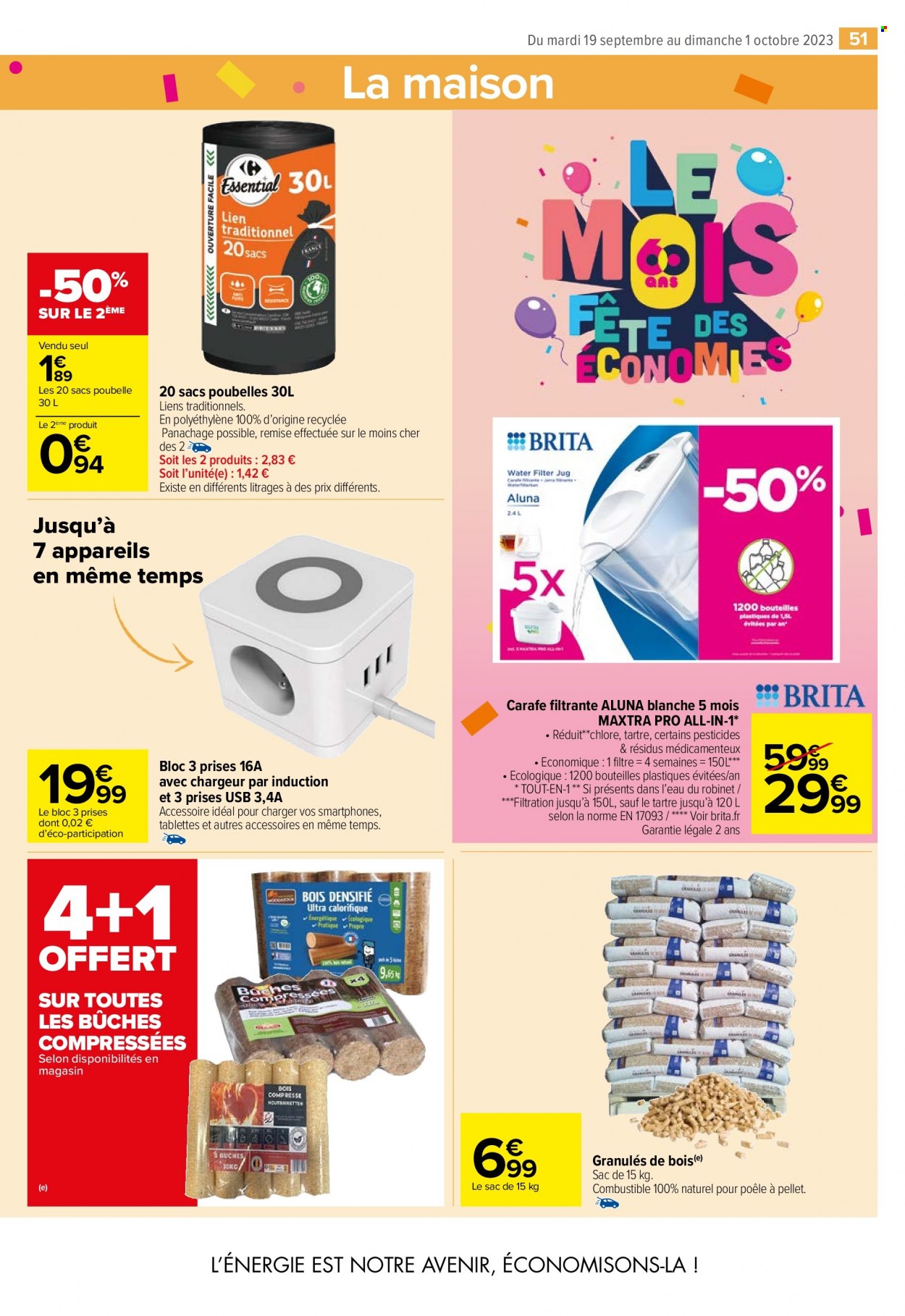 Catalogue Carrefour Market - 19/09/2023 - 01/10/2023. Page 53