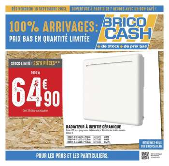 Catalogue Brico Cash