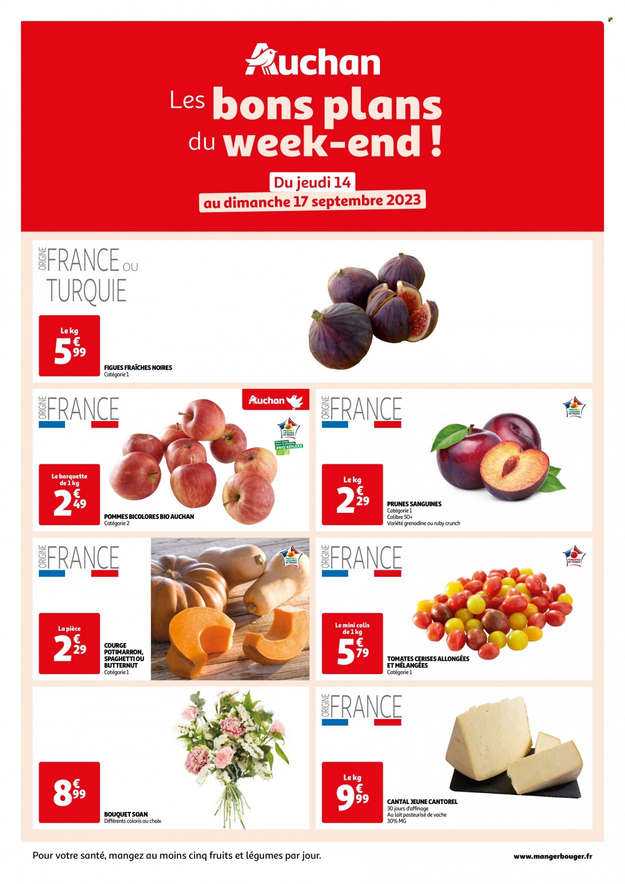 Catalogue Auchan - 14/09/2023 - 17/09/2023. Page 1
