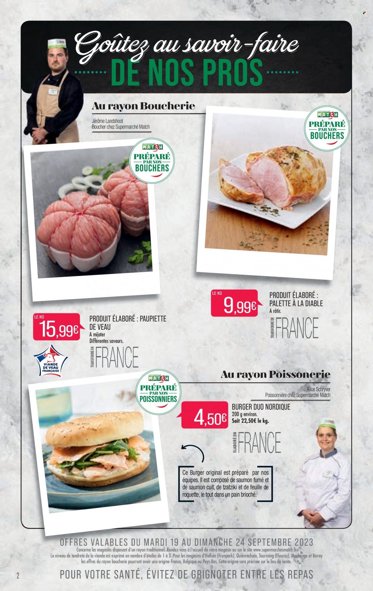 Catalogue Supermarché Match - 19/09/2023 - 01/10/2023. Page 2