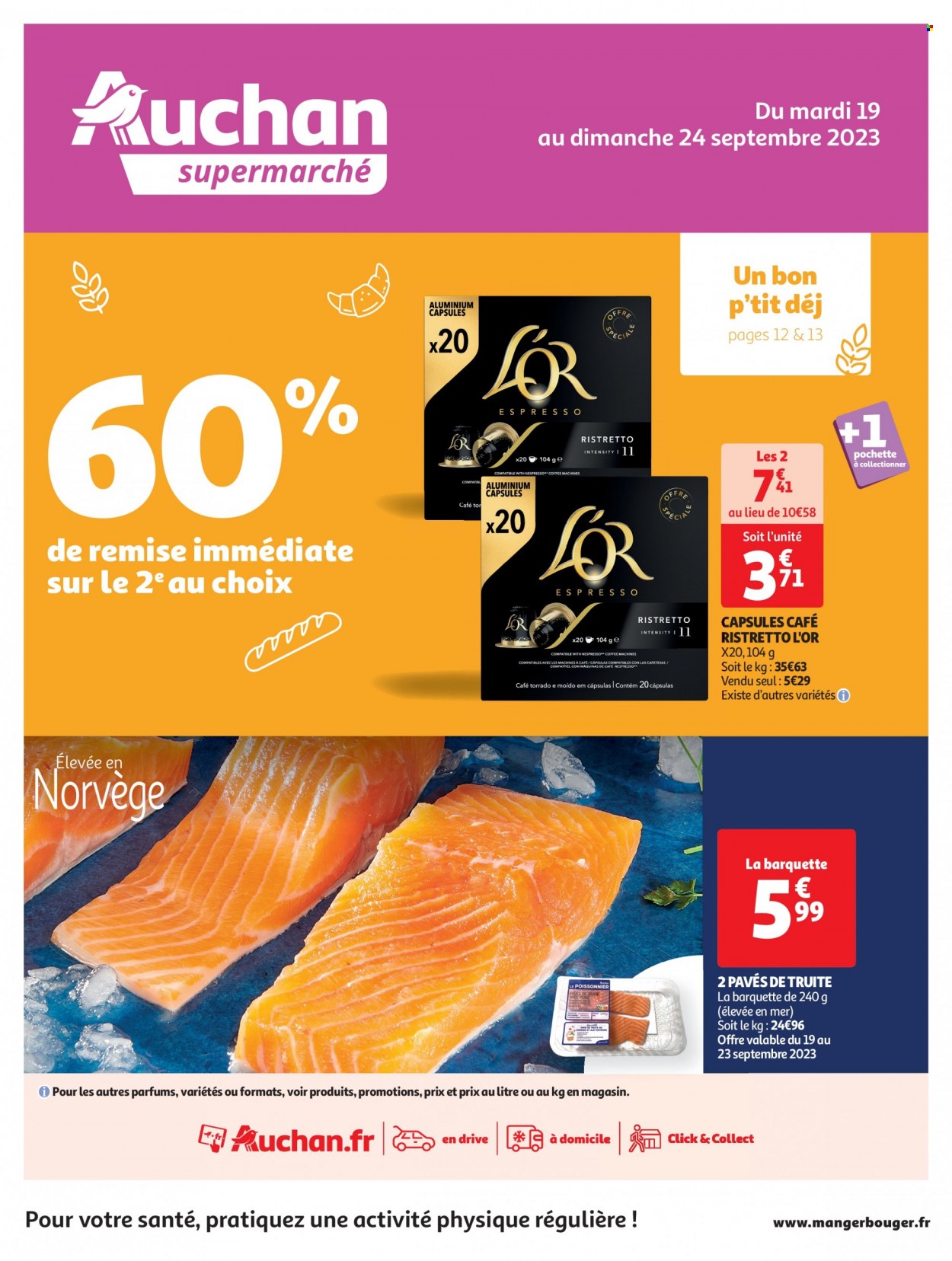 Catalogue Auchan - 19/09/2023 - 24/09/2023. Page 1