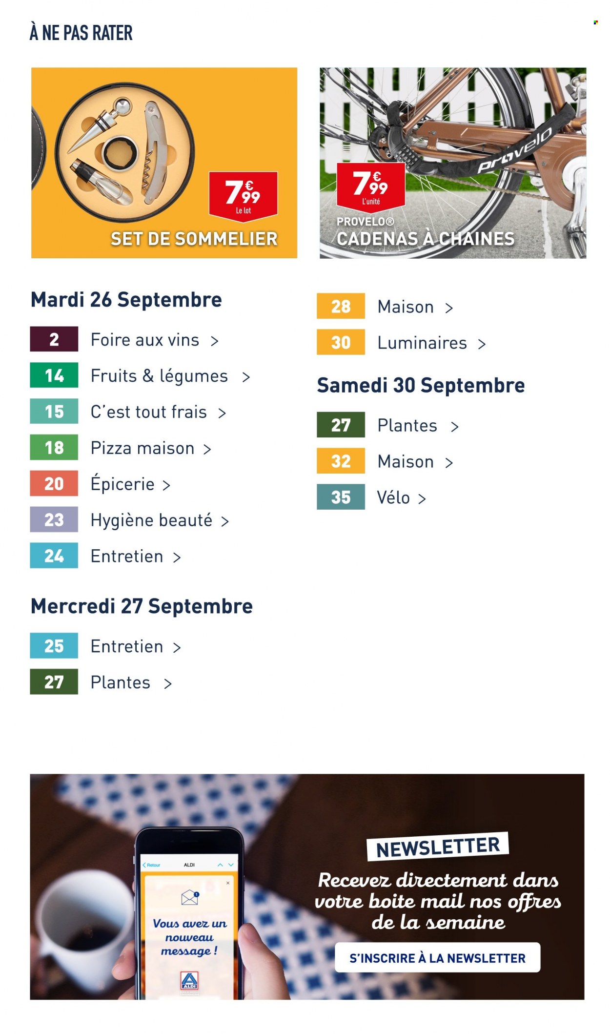 Catalogue ALDI - 26/09/2023 - 02/10/2023. Page 3