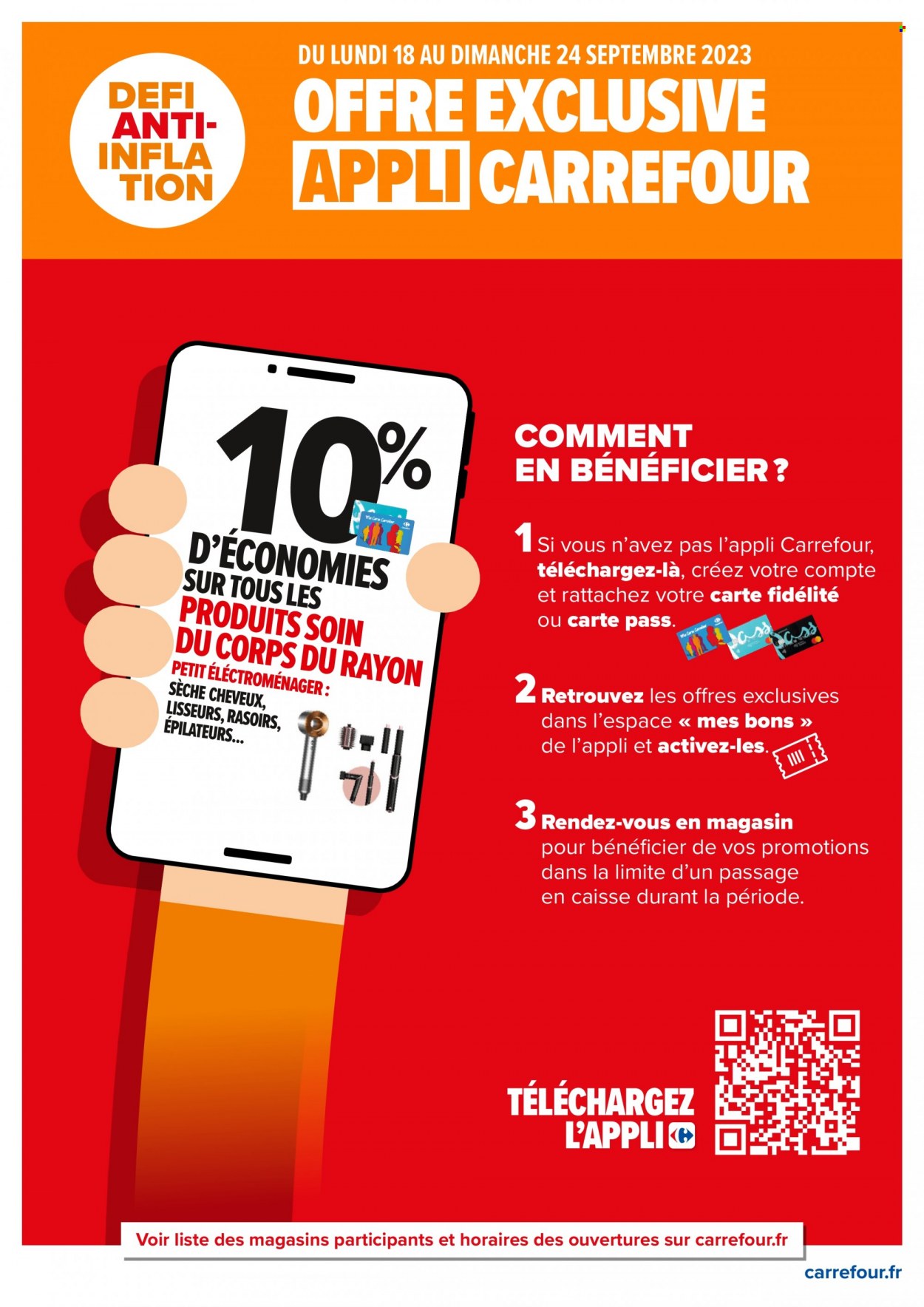Catalogue Carrefour Hypermarchés - 19/09/2023 - 24/09/2023. Page 7