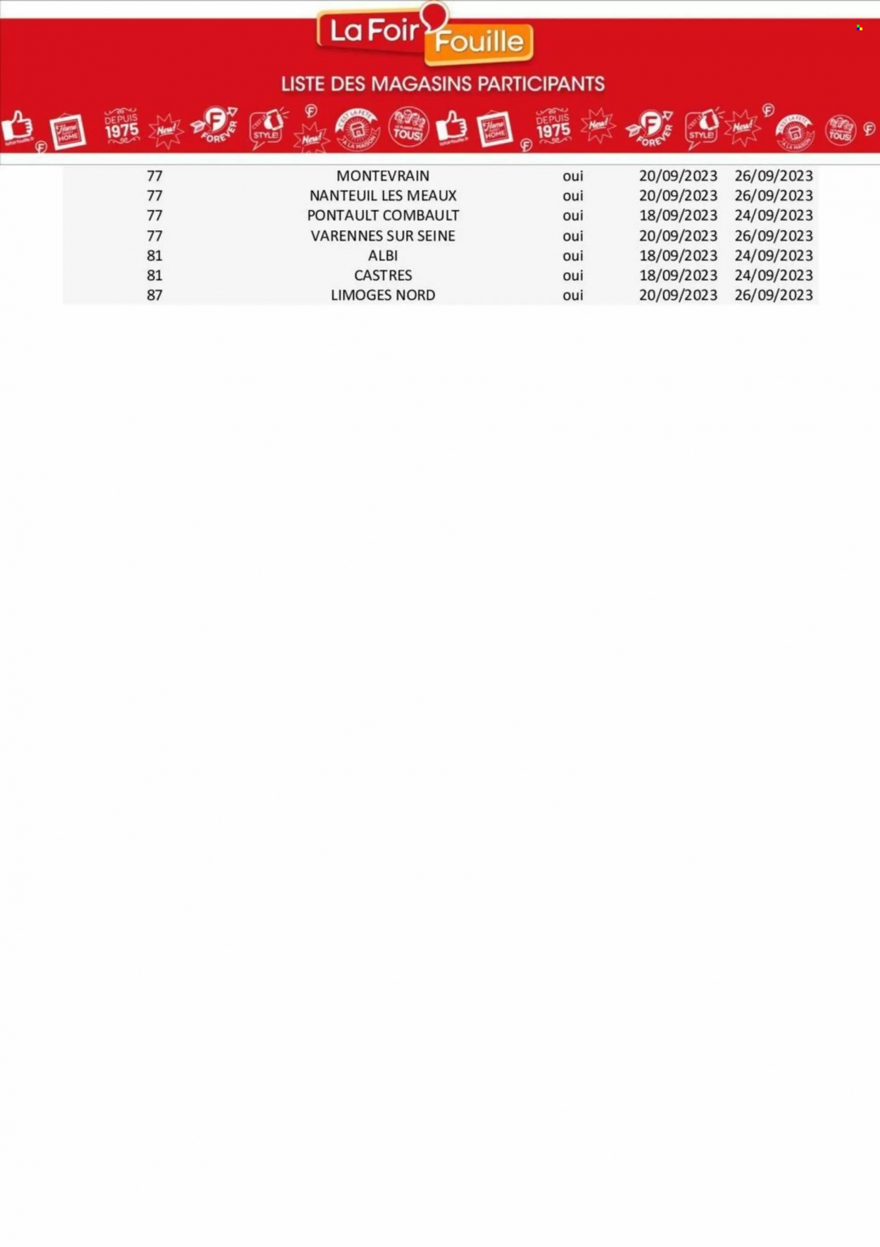 Catalogue La Foir'Fouille - 18/09/2023 - 24/09/2023. Page 10