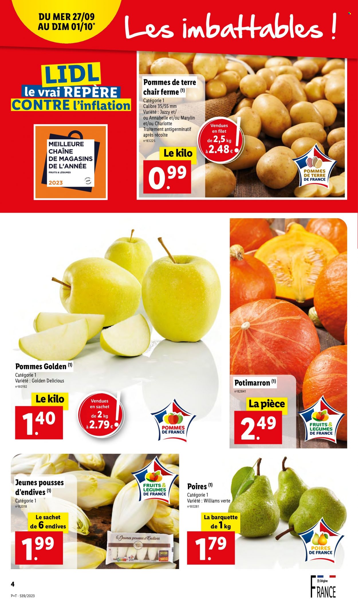 Catalogue Lidl - 27/09/2023 - 03/10/2023. Page 4