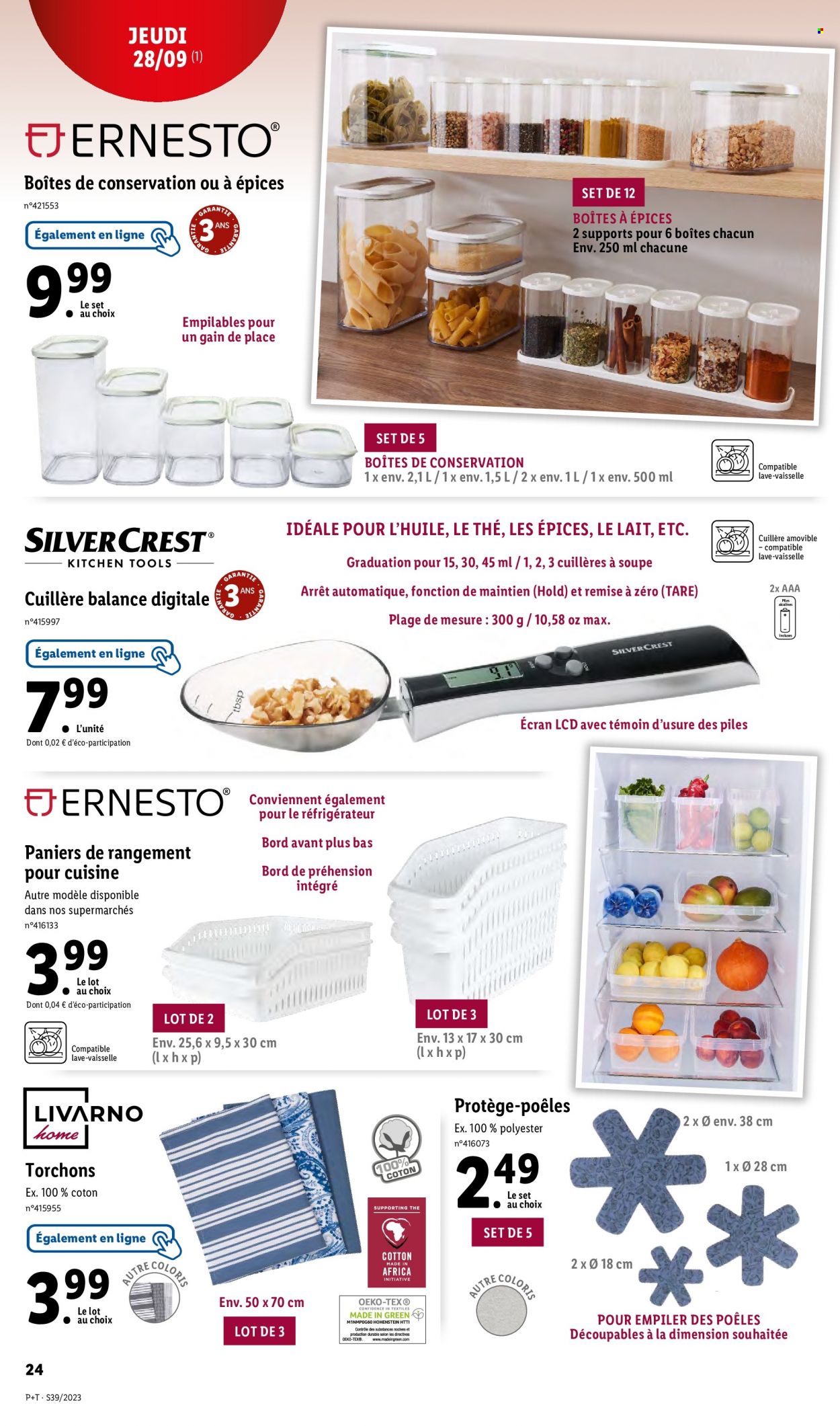 Catalogue Lidl - 27/09/2023 - 03/10/2023. Page 28