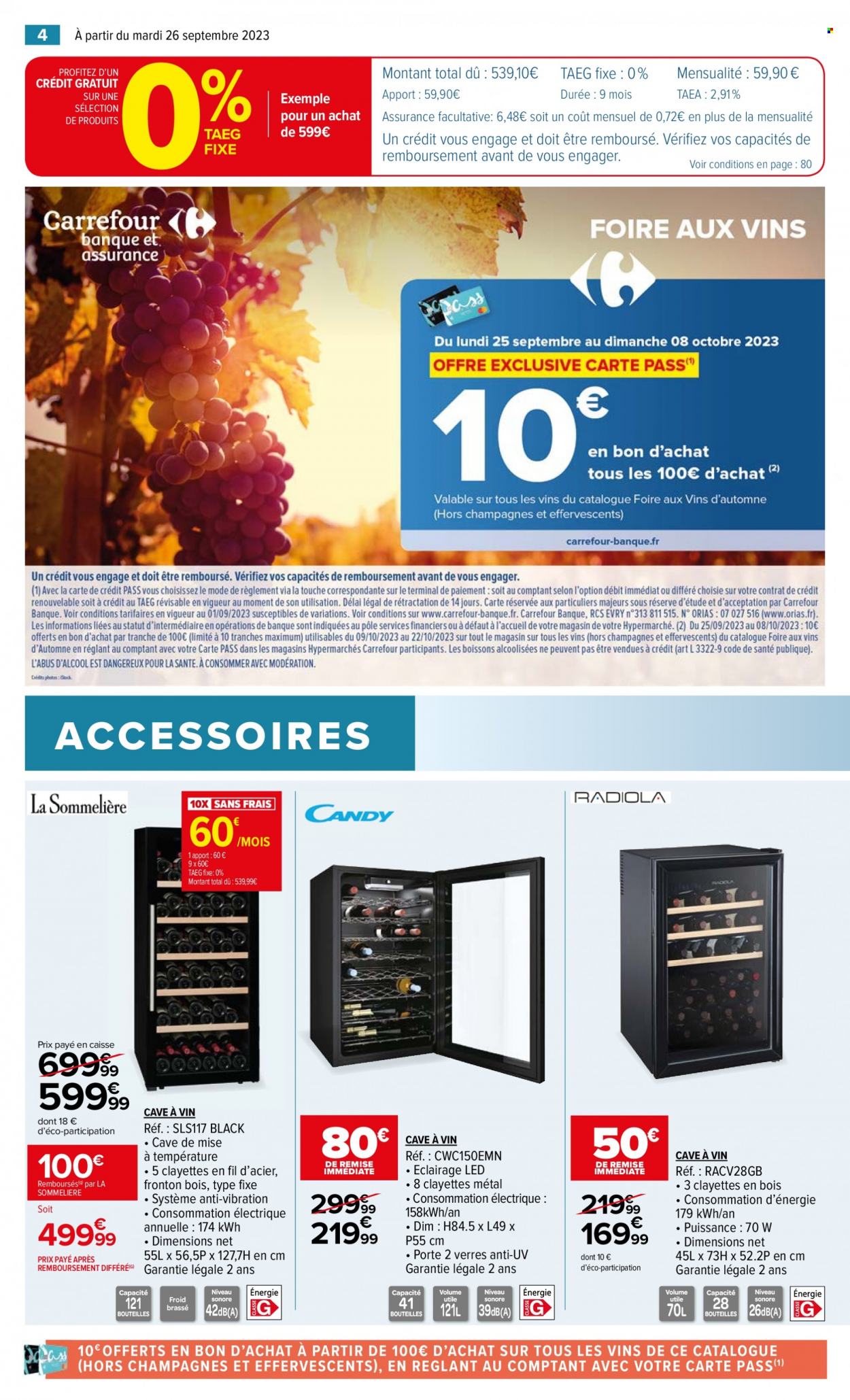 Catalogue Carrefour Hypermarchés. Page 4