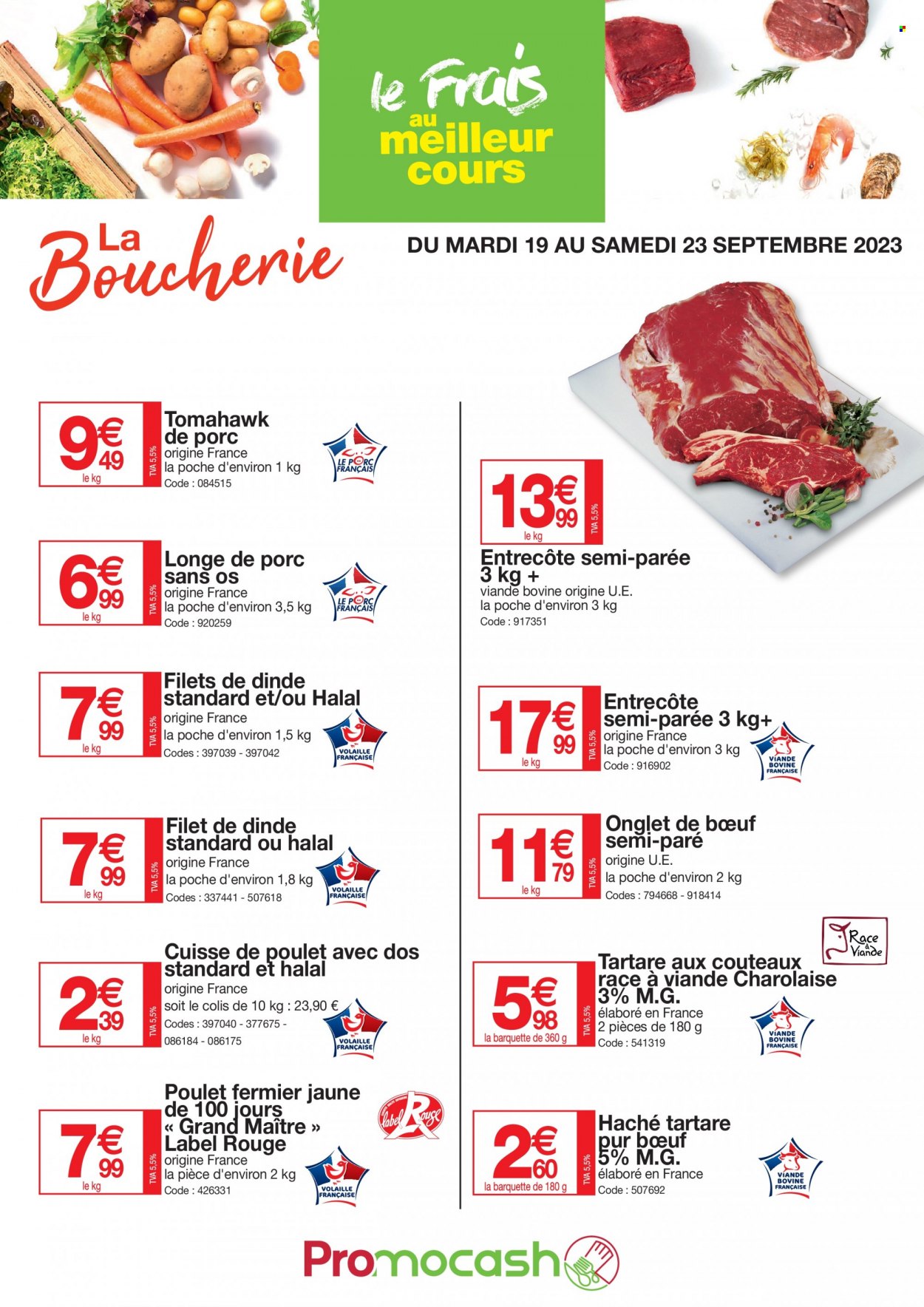 Catalogue Promocash - 19/09/2023 - 23/09/2023. Page 1