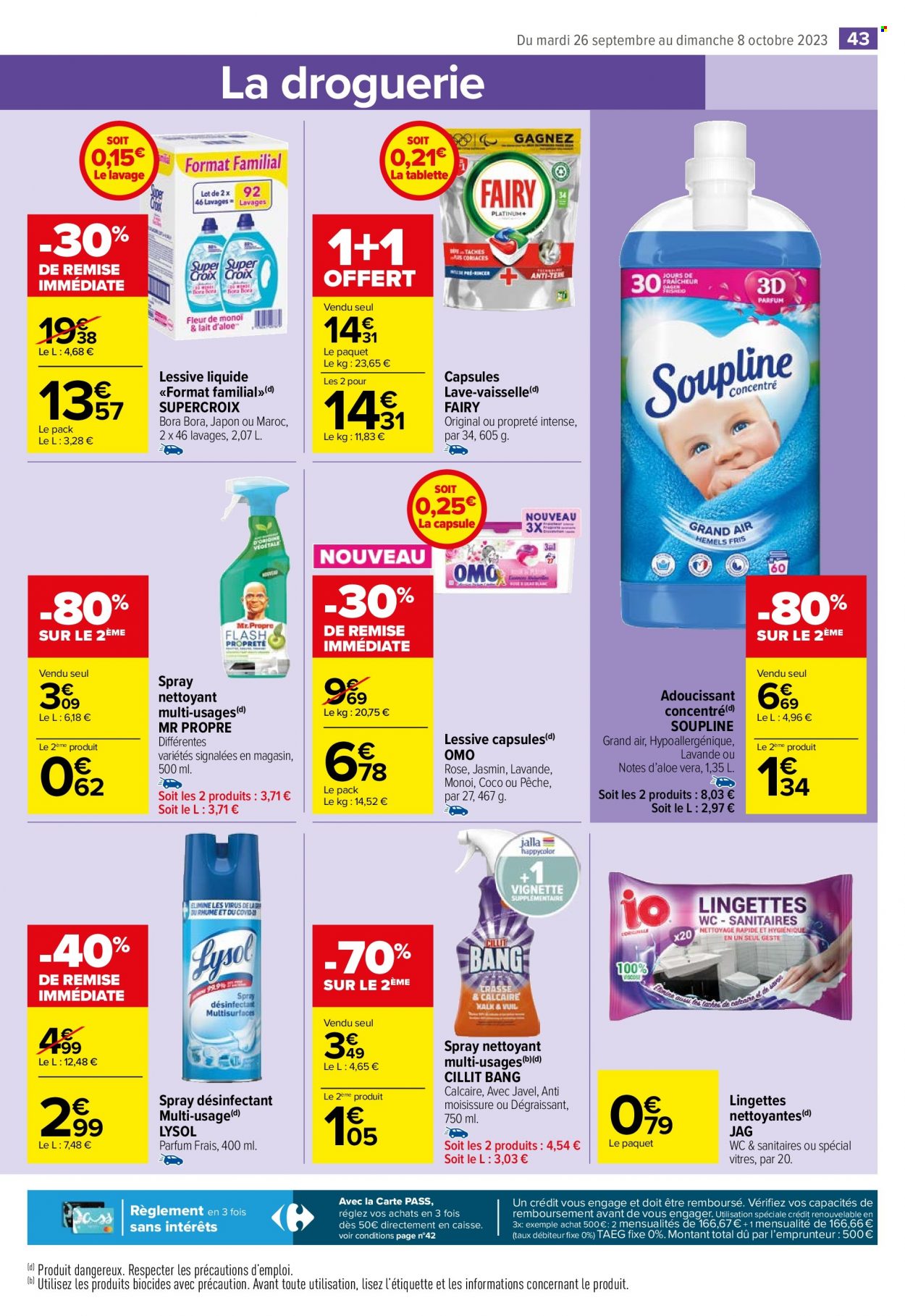 Catalogue Carrefour Market. Page 45
