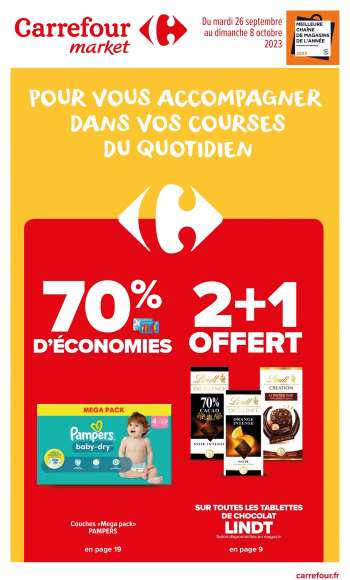 Catalogue Carrefour Market - 26/09/2023 - 08/10/2023.
