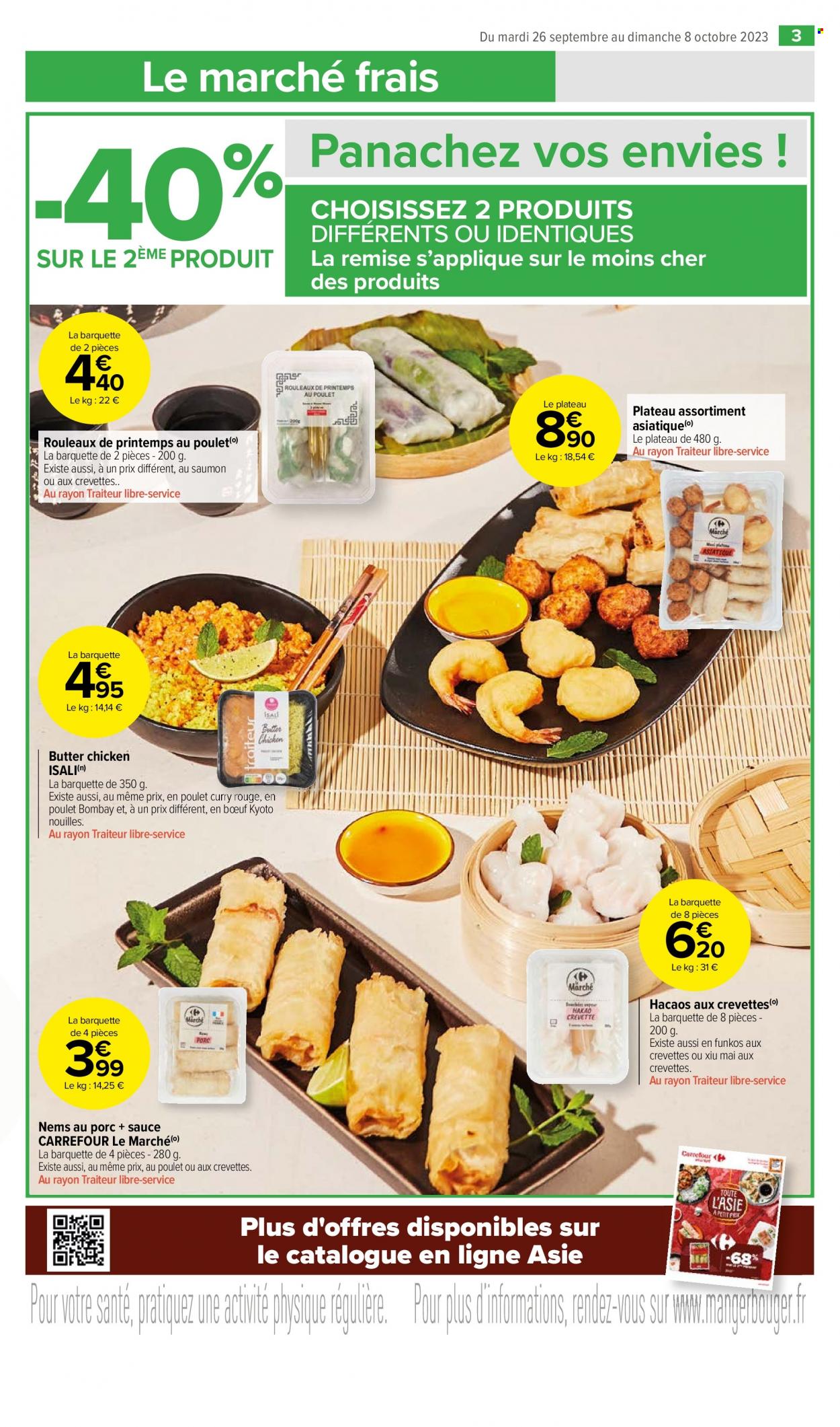 Catalogue Carrefour Market. Page 3