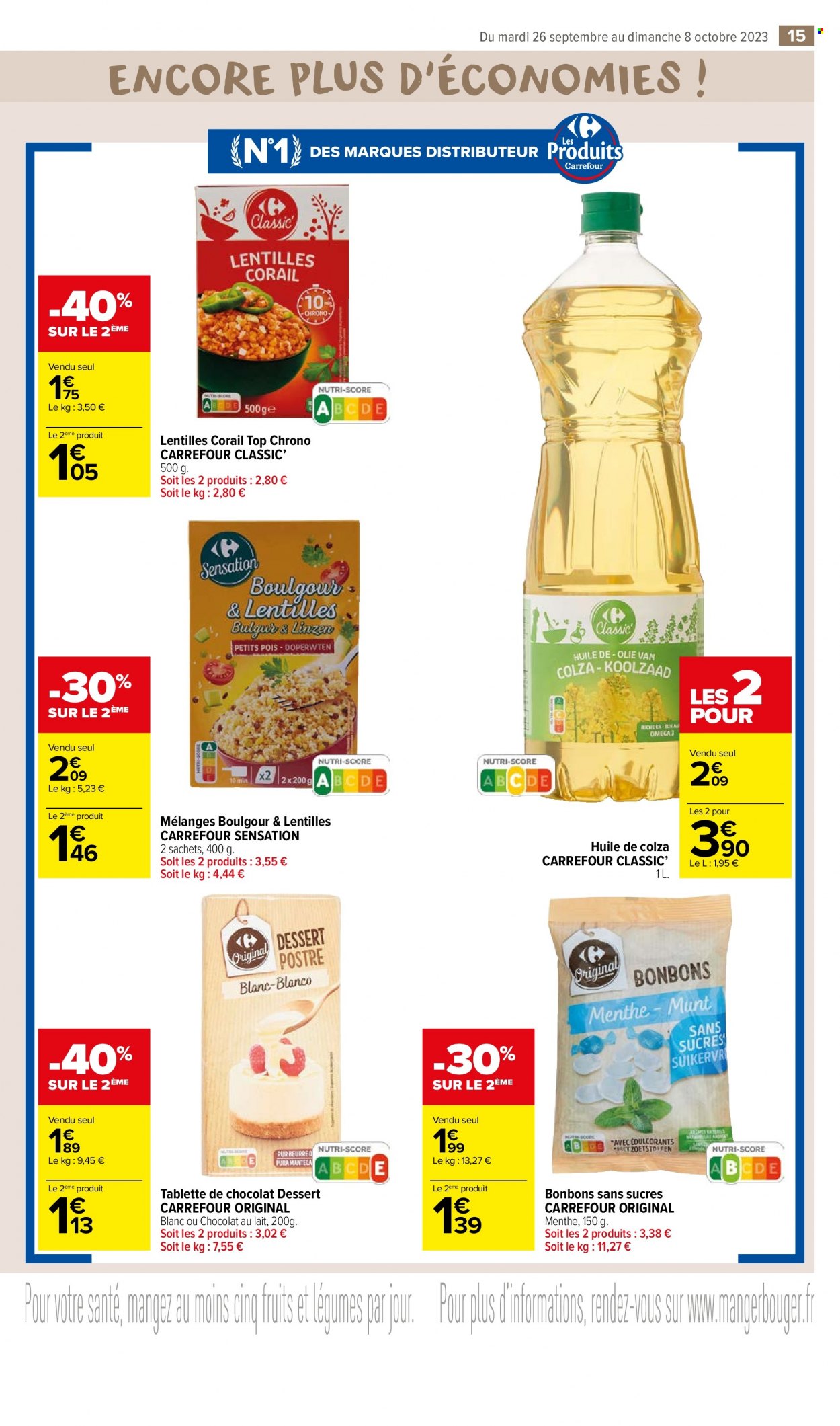 Catalogue Carrefour Market. Page 15