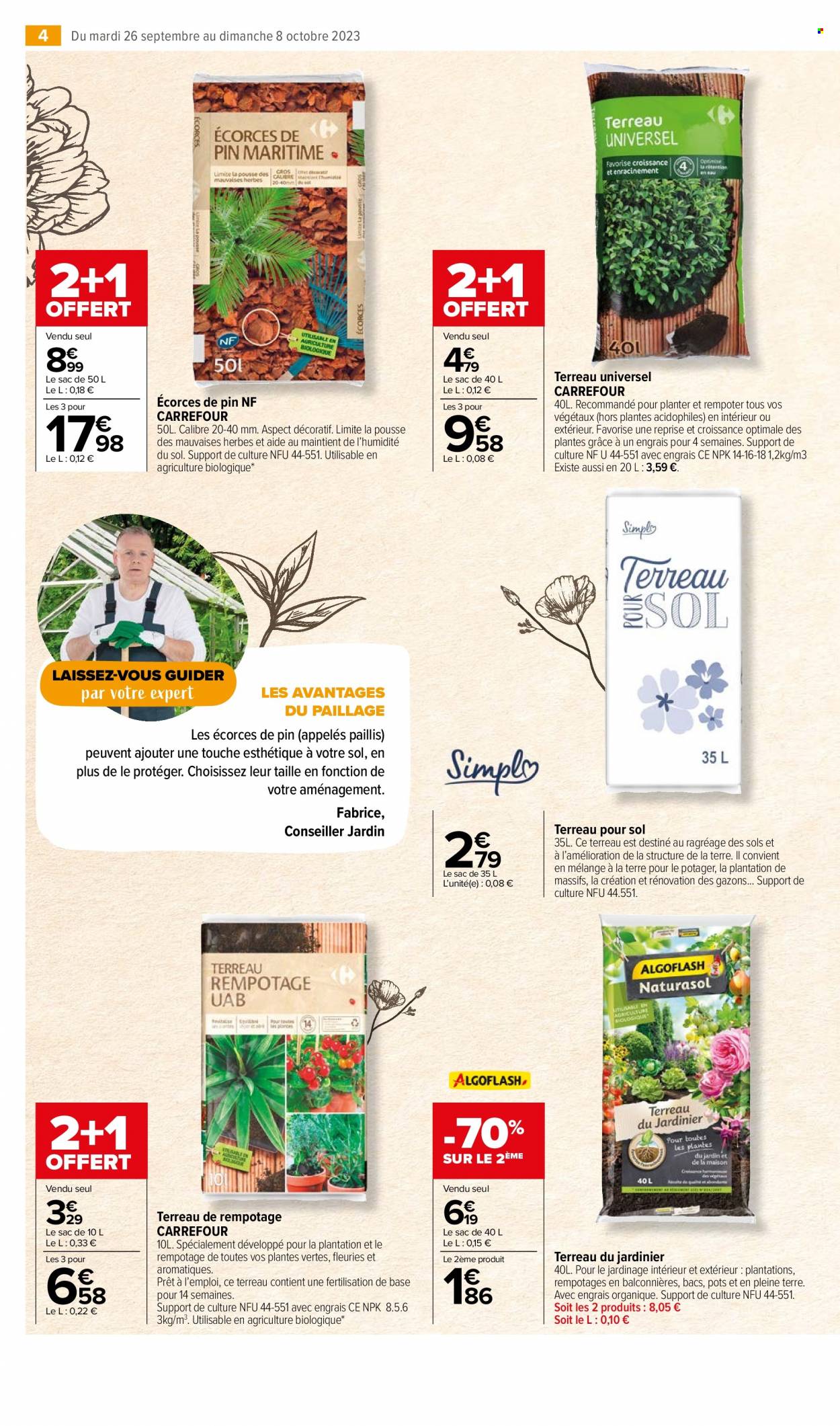 Catalogue Carrefour Market. Page 4