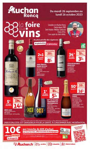 Catalogue Auchan - 26/09/2023 - 16/10/2023.