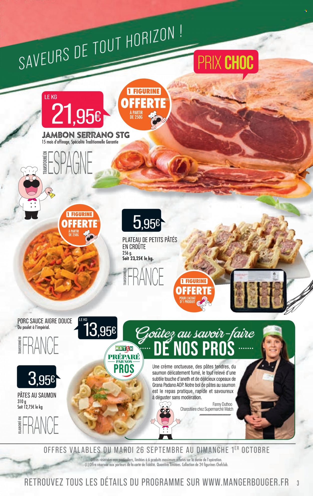 Catalogue Supermarché Match - 26/09/2023 - 08/10/2023. Page 3