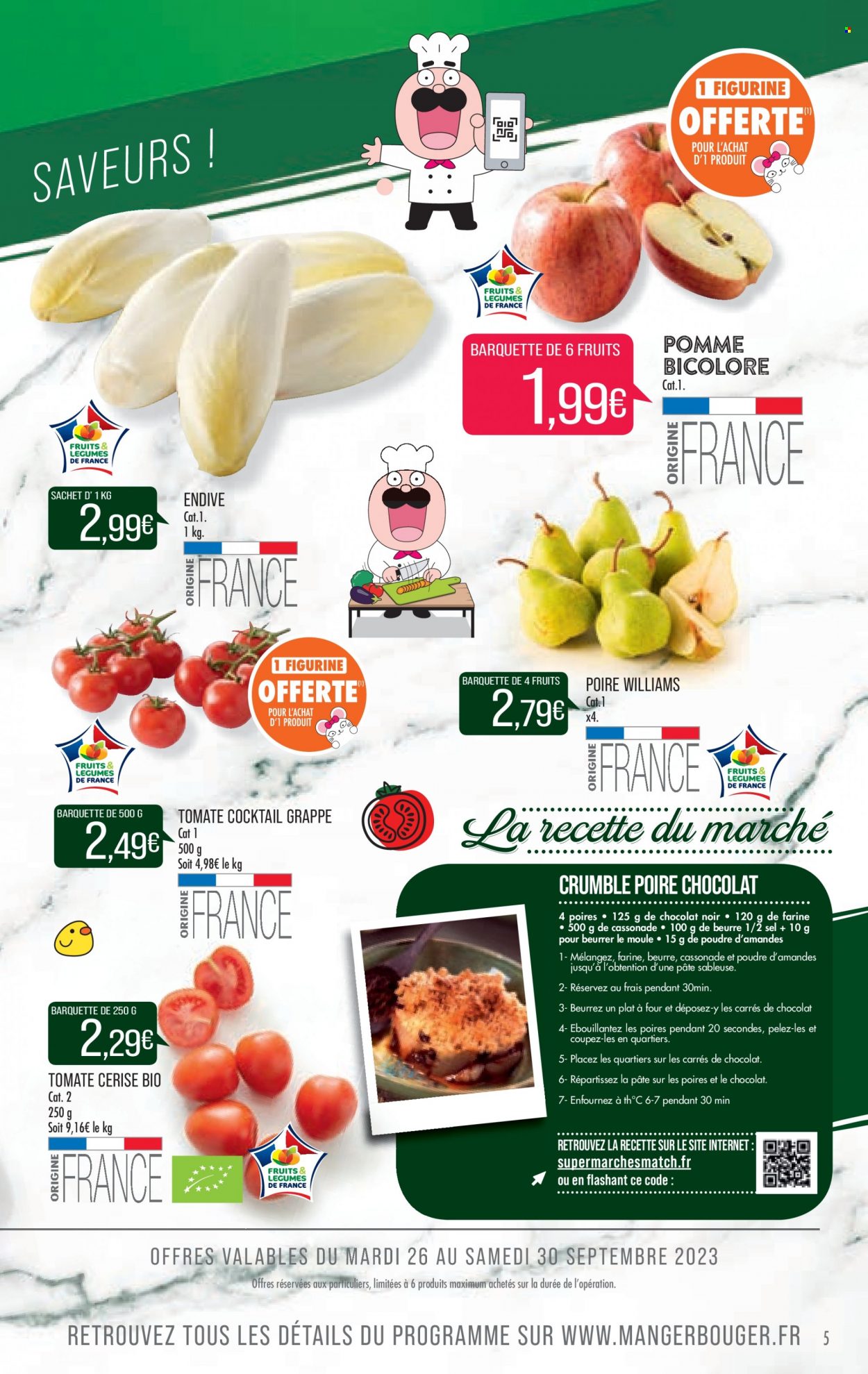 Catalogue Supermarché Match - 26/09/2023 - 08/10/2023. Page 5