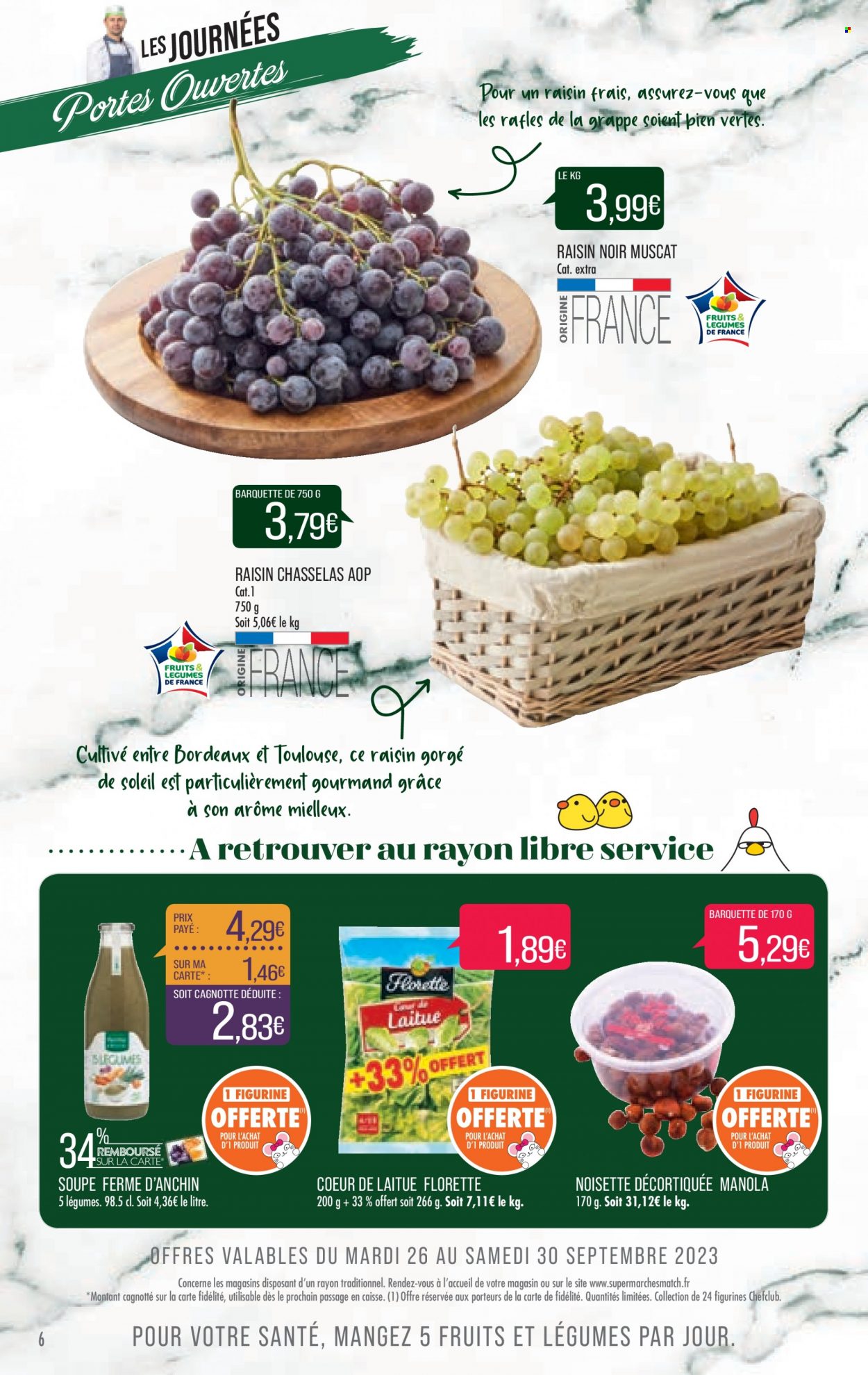 Catalogue Supermarché Match - 26/09/2023 - 08/10/2023. Page 6
