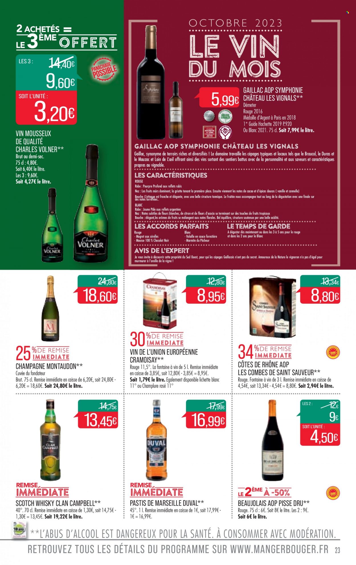 Catalogue Supermarché Match - 26/09/2023 - 08/10/2023. Page 23
