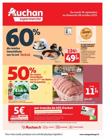 Catalogue Auchan - 26/09/2023 - 08/10/2023.
