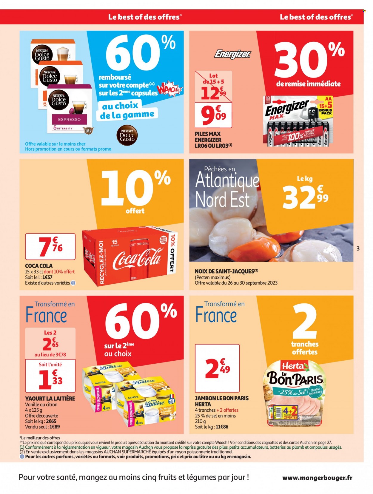 Catalogue Auchan - 26/09/2023 - 08/10/2023. Page 3