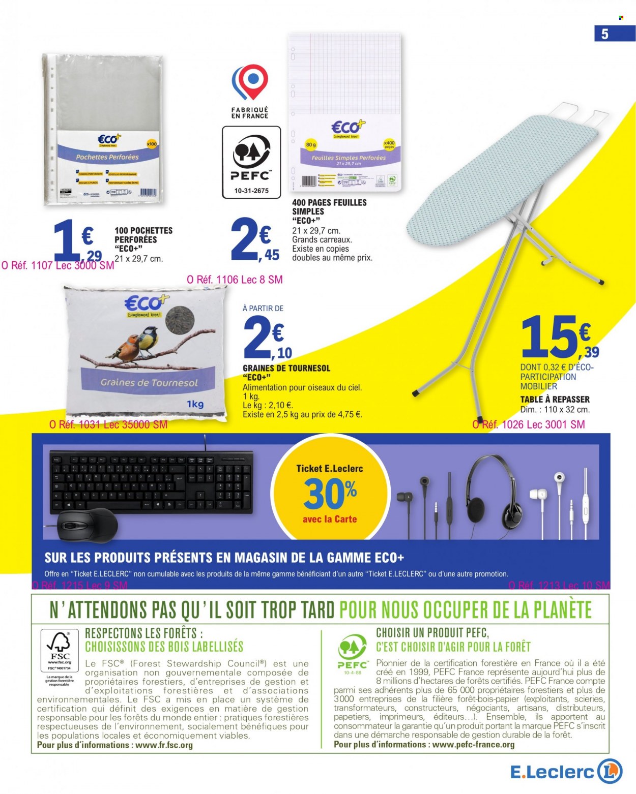 Catalogue E.Leclerc - 26/09/2023 - 07/10/2023. Page 5