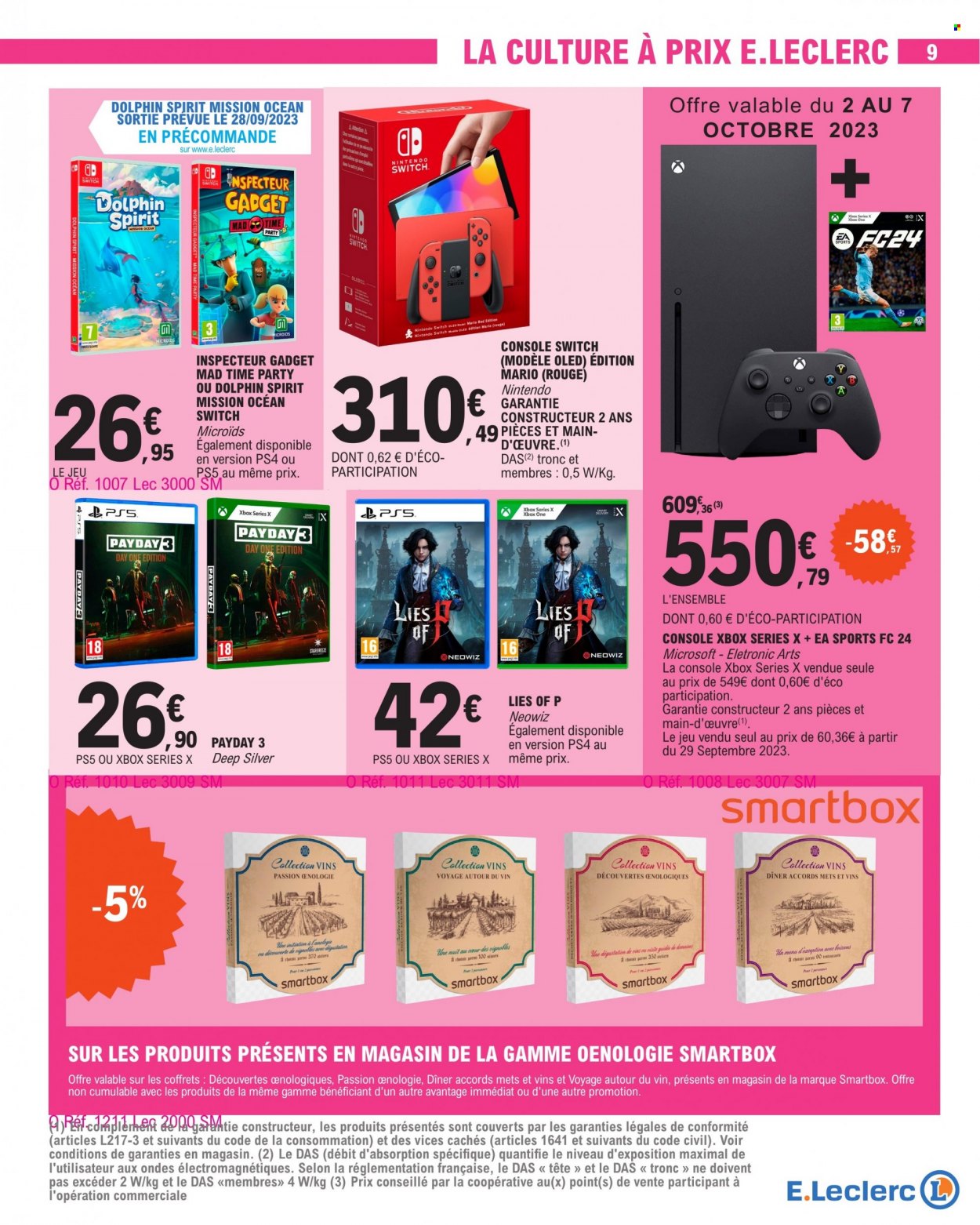 Catalogue E.Leclerc - 26/09/2023 - 07/10/2023. Page 9
