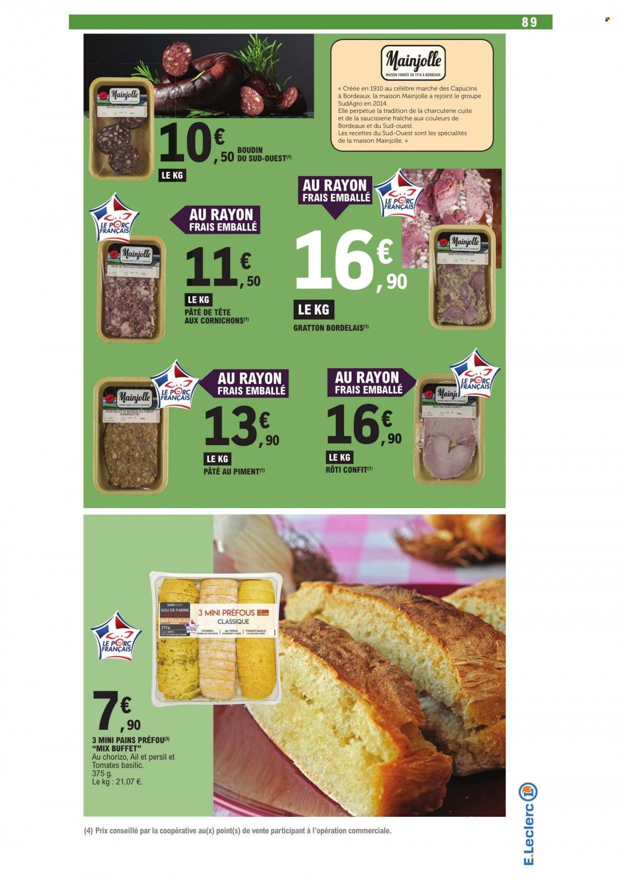 Catalogue E.Leclerc - 30/09/2023 - 14/10/2023. Page 89