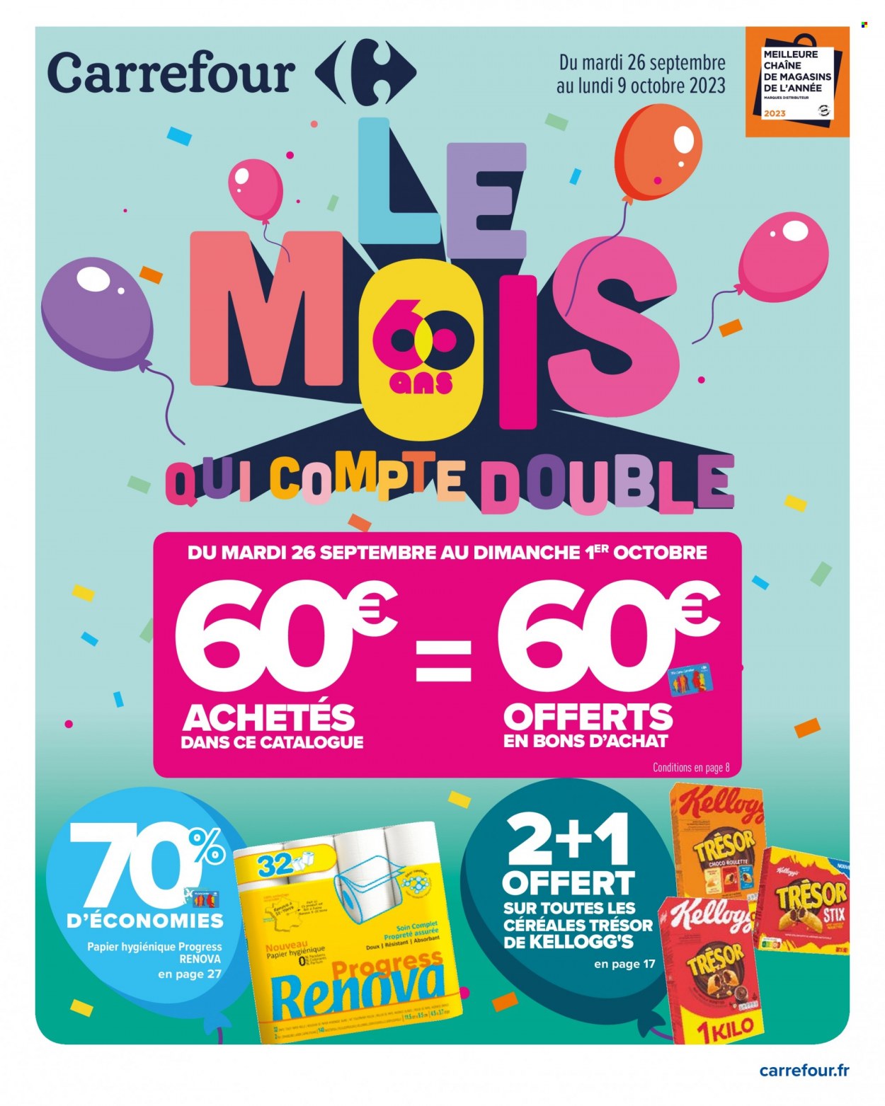 Catalogue Carrefour Hypermarchés. Page 1